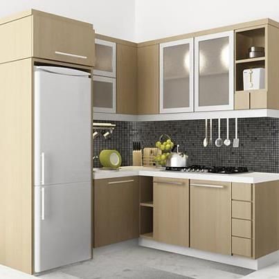 model kitchen set minimalis untuk dapur kecil